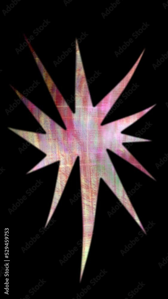 An abstract vertical wavy burst shape motion graphic.
An abstract vertical wavy burst shape motion graphic.