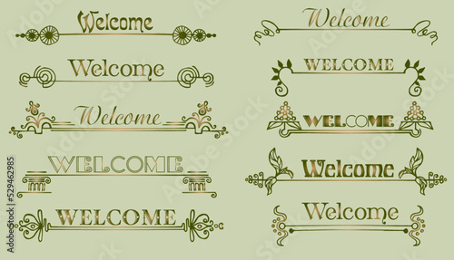 elements and page decoration