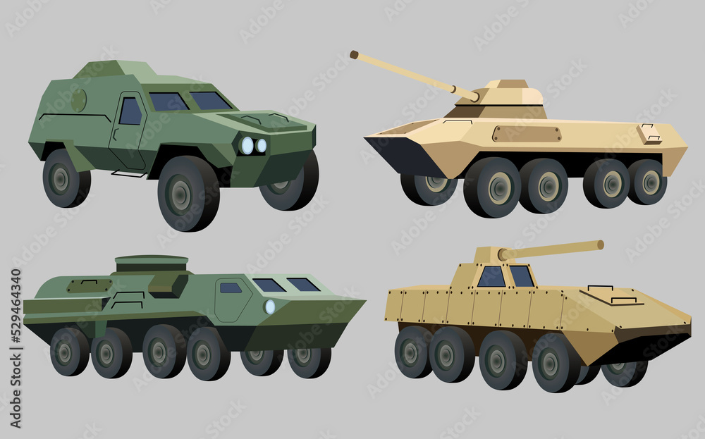 Fototapeta premium toy military tank