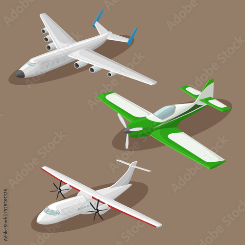 illustration of airplane