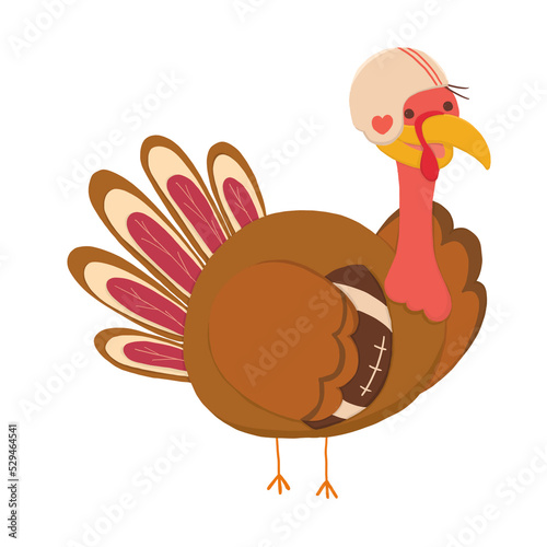 American Football Turkey Chicken