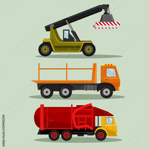 set of trucks