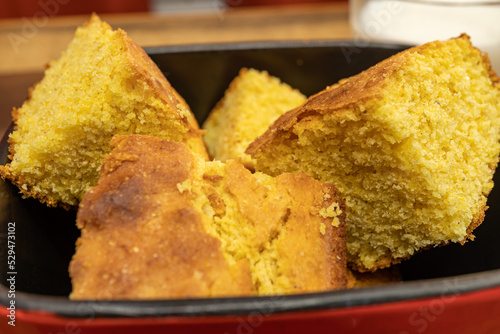 Cornbread and Milk - A Common Meal Served in the Southeastern Region of the United States of America