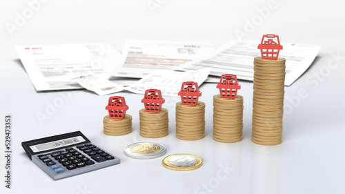 Preisexplosion - Inflation - alles wird teurer - Einkaufen - Handel - Lebensmittel