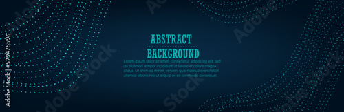 Cryptocurrency fintech network blockchain and programming concept. Technology HUD Element. Connecting dots and lines. digital background with particles.