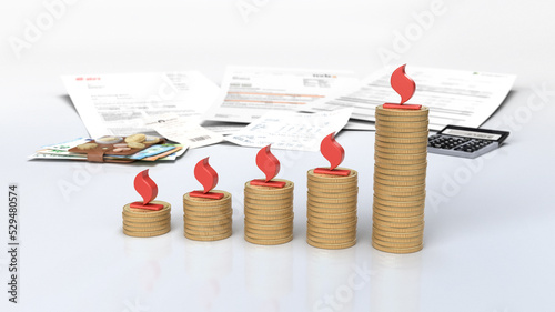 Preisexplosion - Inflation - alles wird teurer - Gas - Heizen - Kochen