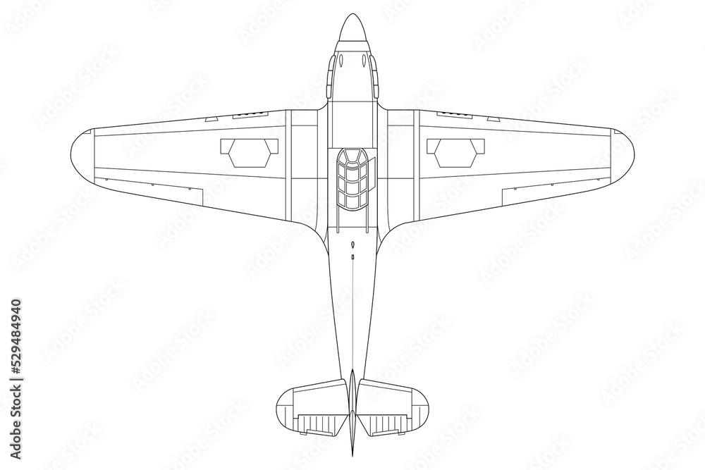 Hawker Hurricane, avión de combate de la segunda guerra mundial Hawker Hurricane, avión de combate de la segunda guerra mundial