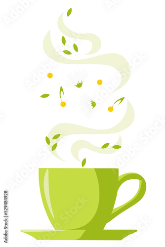 herbata rumiankowa, rumianek photo