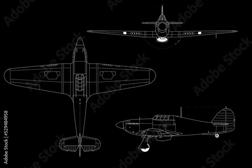 Hawker Hurricane, avión de combate de la segunda guerra mundial