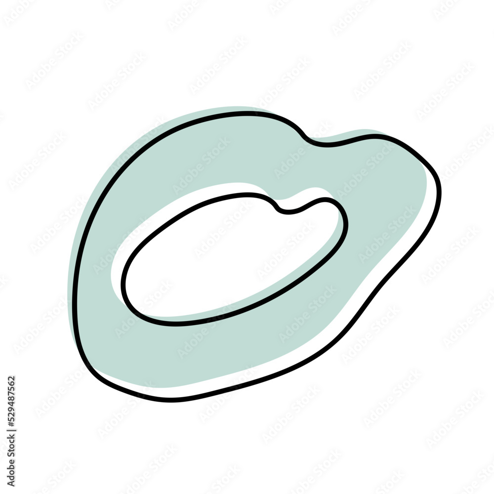 abstract modern organic shape doodle abstract modern organic shape doodle