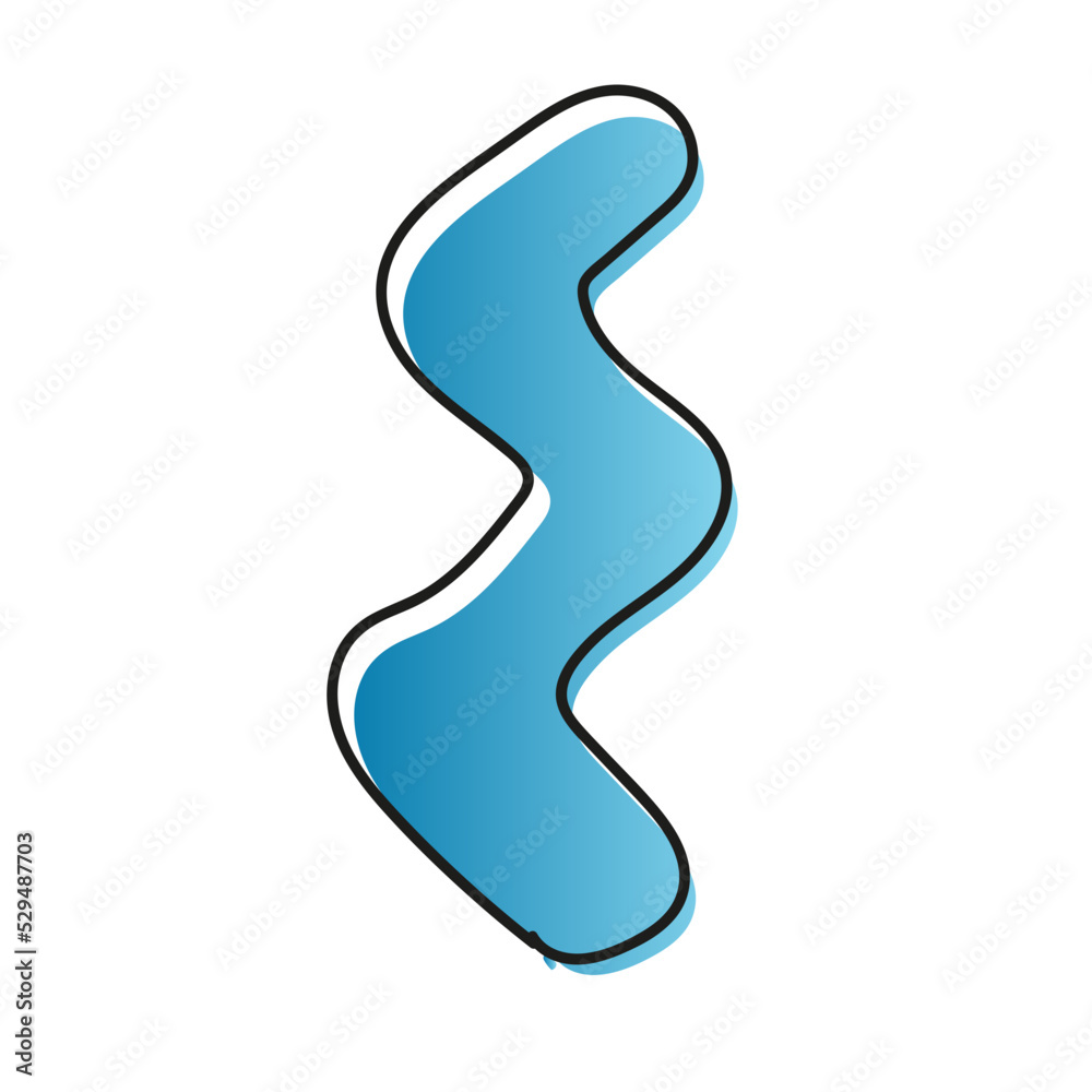 abstract modern organic shape doodle abstract modern organic shape doodle