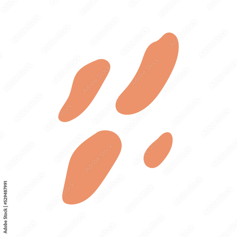 abstract modern organic shape doodle abstract modern organic shape doodle