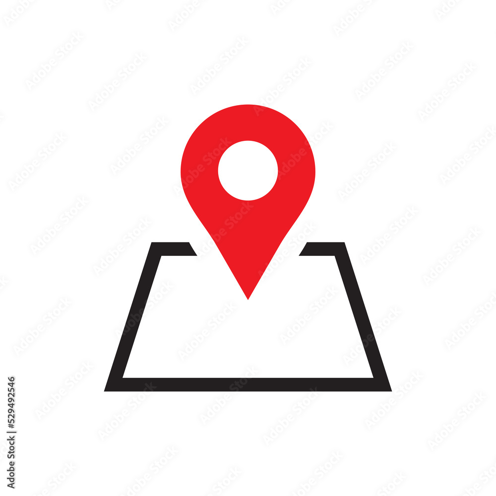 Pin on the map vector icon illustration symbol
Pin on the map vector icon illustration symbol