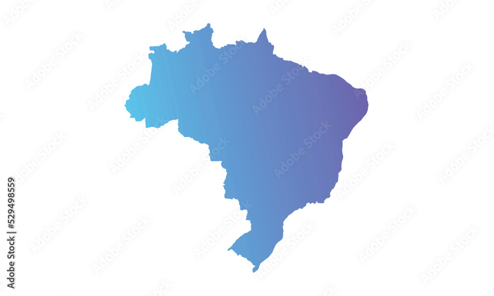 brazil background with color gradient
