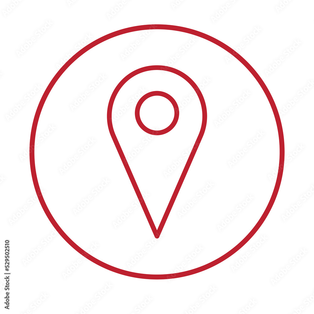 Location symbol sign icon vector Location symbol sign icon vector