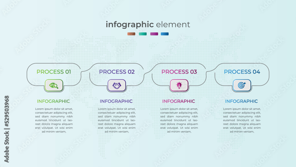Creative business infographic with four option
Creative business infographic with four option