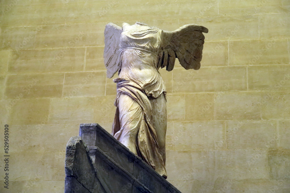 Victoire de Samothrace. Marbre grec d'époque hellénistique (début du