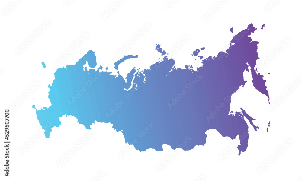 russia background with color gradient