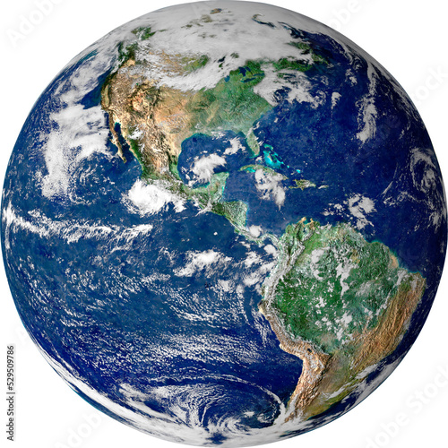 Planet earth. Some elements of this image furnished by NASA.