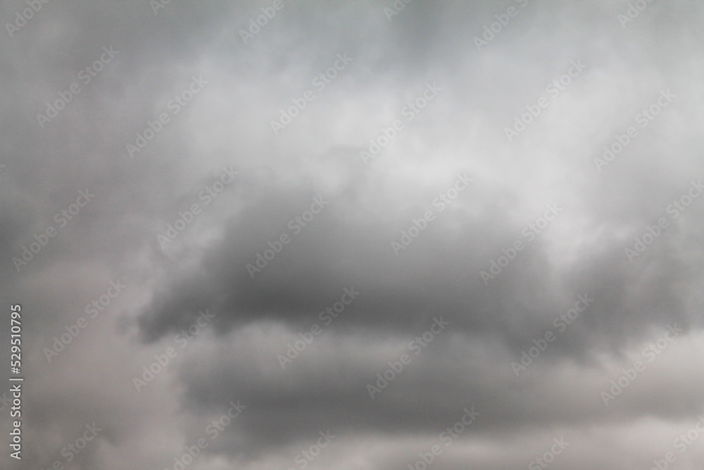Fototapeta premium Dark cold clouds clouded the sky, Background, wallpaper for designers