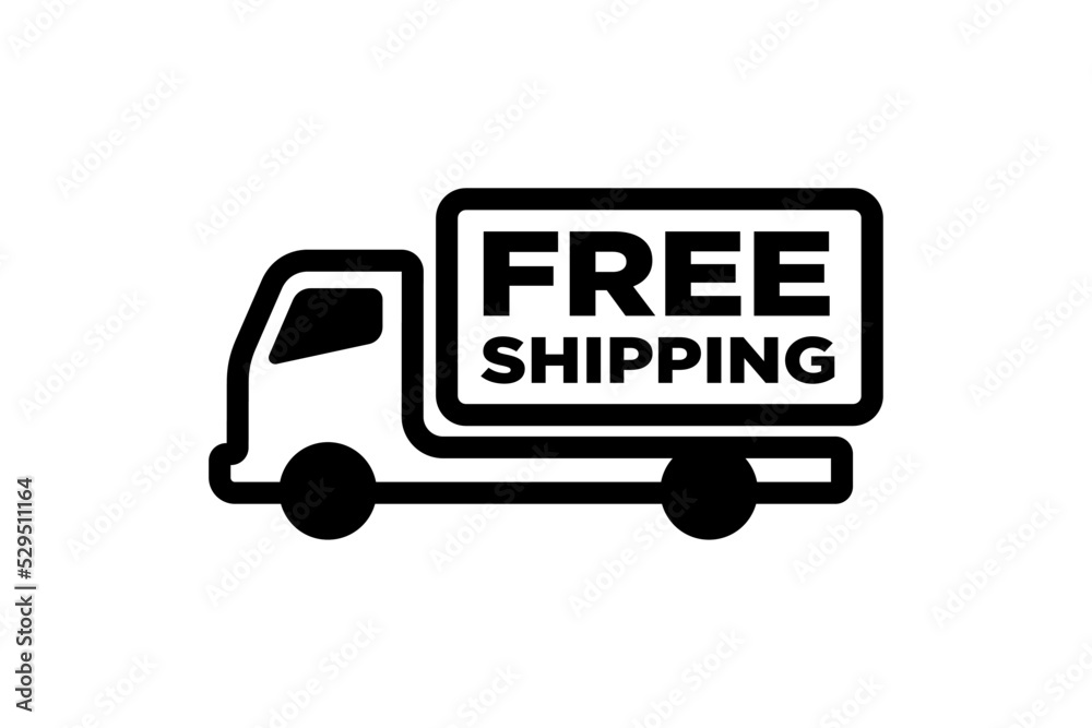 Delivery car icon logo design vector template Delivery car icon logo design vector template
