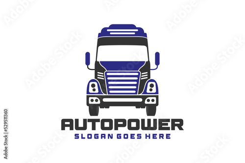 Trucking company logo or Automotive truck company logo design