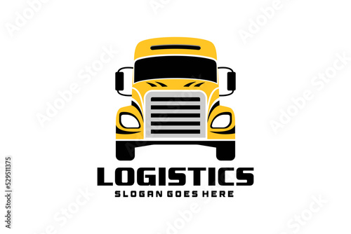 Trucking company logo or Automotive truck company logo design