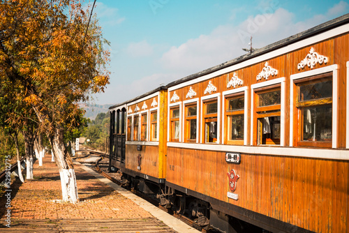 ancient train in yunnan China