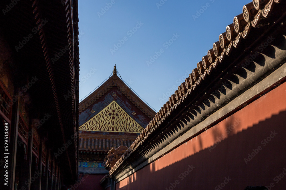 scenery in Summer Palace in beijing China scenery in Summer Palace in beijing China