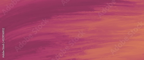 background with abstrat pink red oil ainting with orange oil paint mixing into it photo