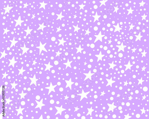 Purple background with a lot of stars