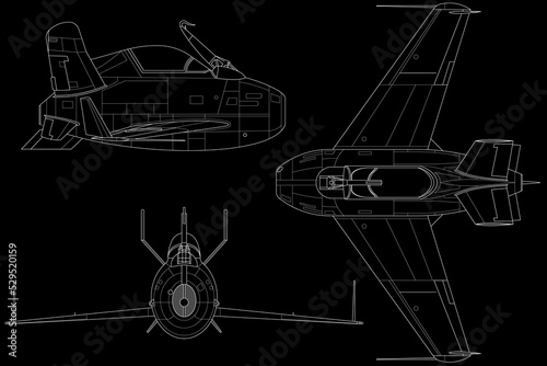 XF-85 avión de combate parásito
