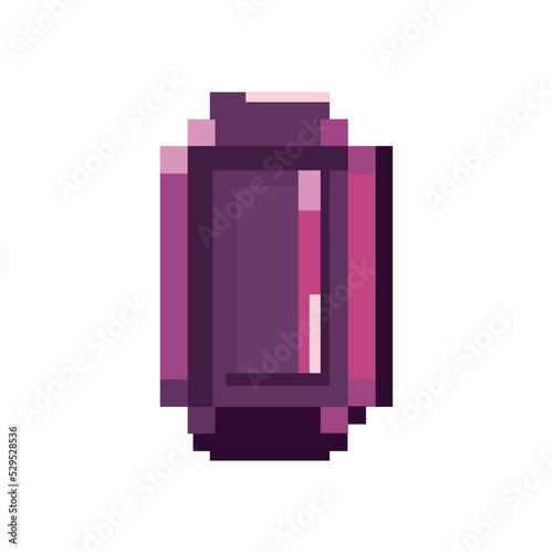 flat pixelated crystal