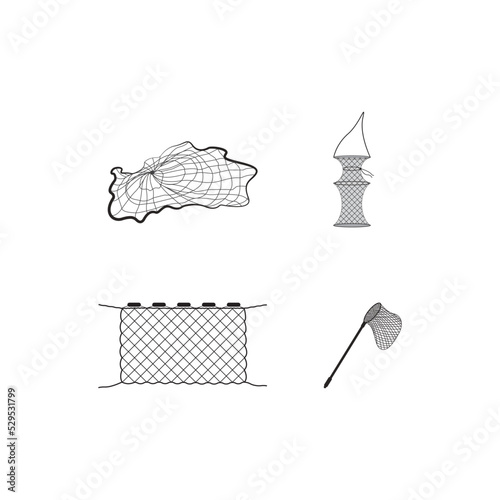 fishing net icon