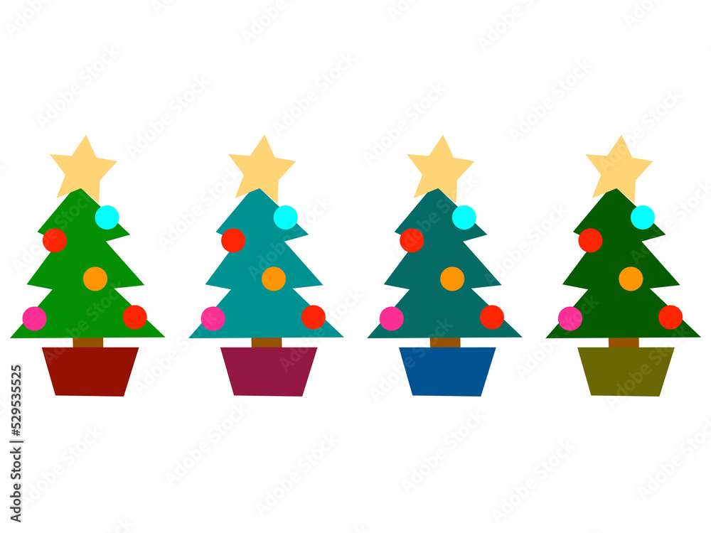 カクカククリスマスツリーセット カクカククリスマスツリーセット