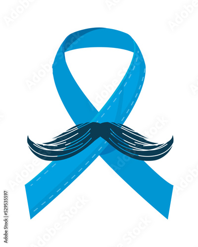 movember ribbon illustration