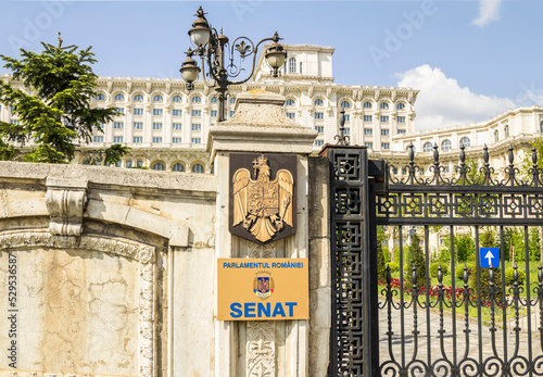 Bucharest, Romania - Parliament palace.