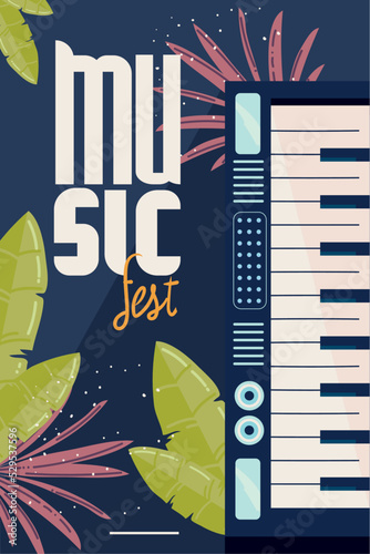 music fest card