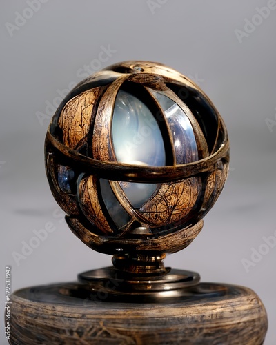 Armillary Sphere Mechanical Astrology Device