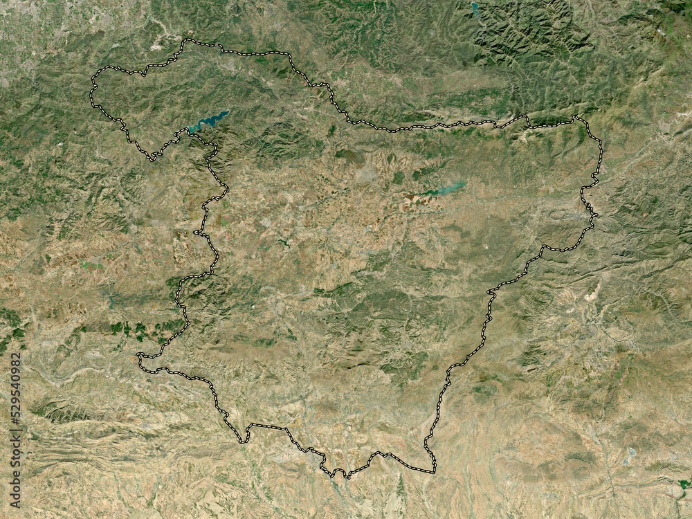 Bouira, Algeria. High-res satellite. No legend Bouira, Algeria. High-res satellite. No legend