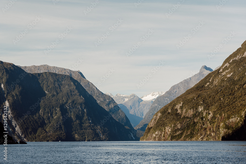 Milford Sound in Fiordland National Park in south island,New Zealand