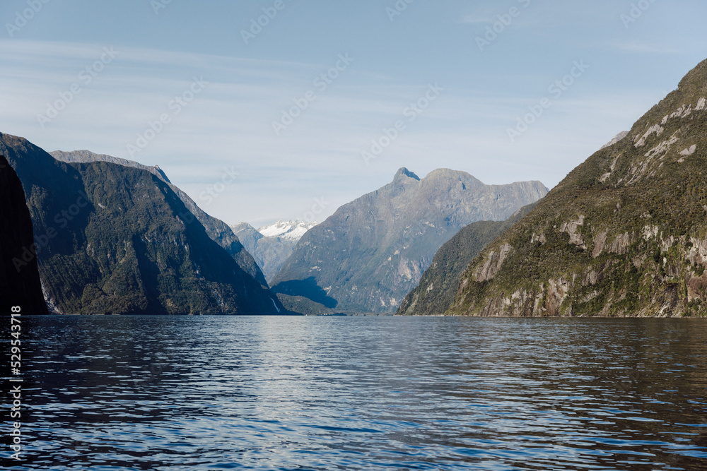 Milford Sound in Fiordland National Park in south island,New Zealand