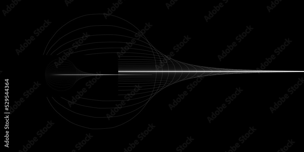 Fototapeta premium black and white target