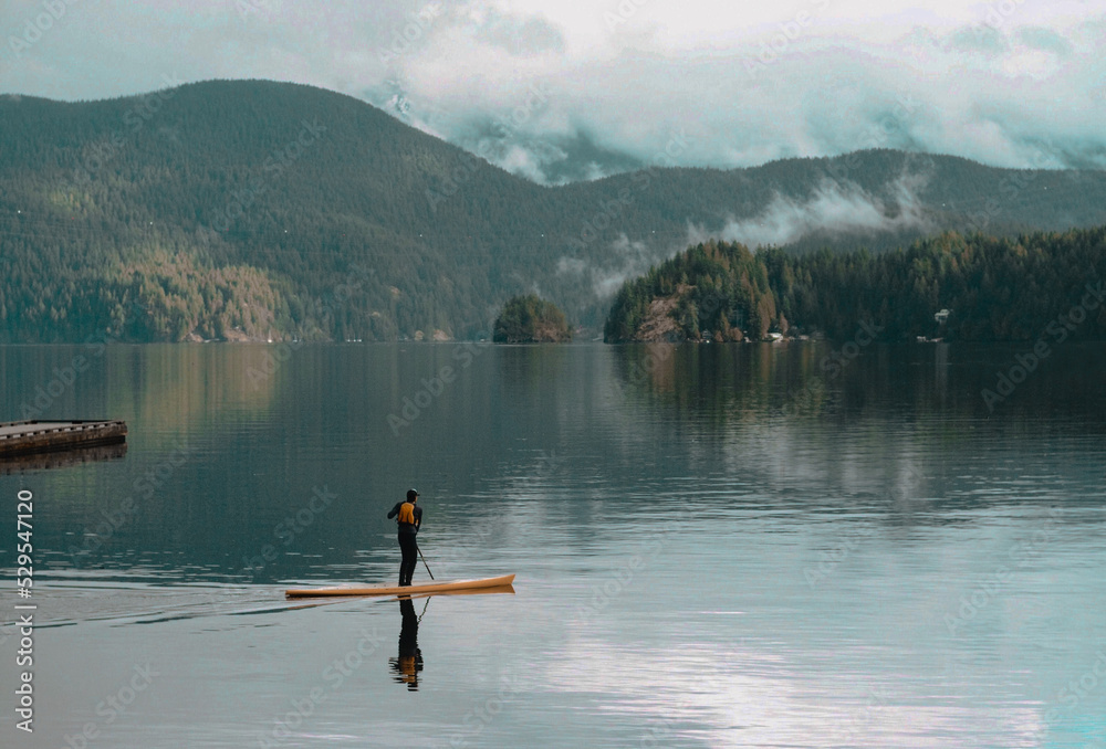 Out for a paddle