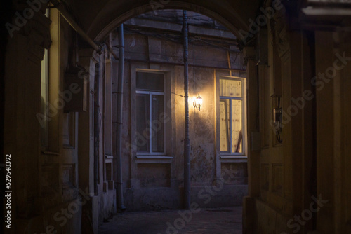 Atmospheric photos of old architecture