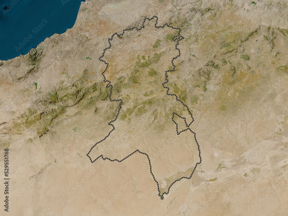 Sidi Bel Abbes, Algeria. Low-res satellite. No legend Sidi Bel Abbes, Algeria. Low-res satellite. No legend