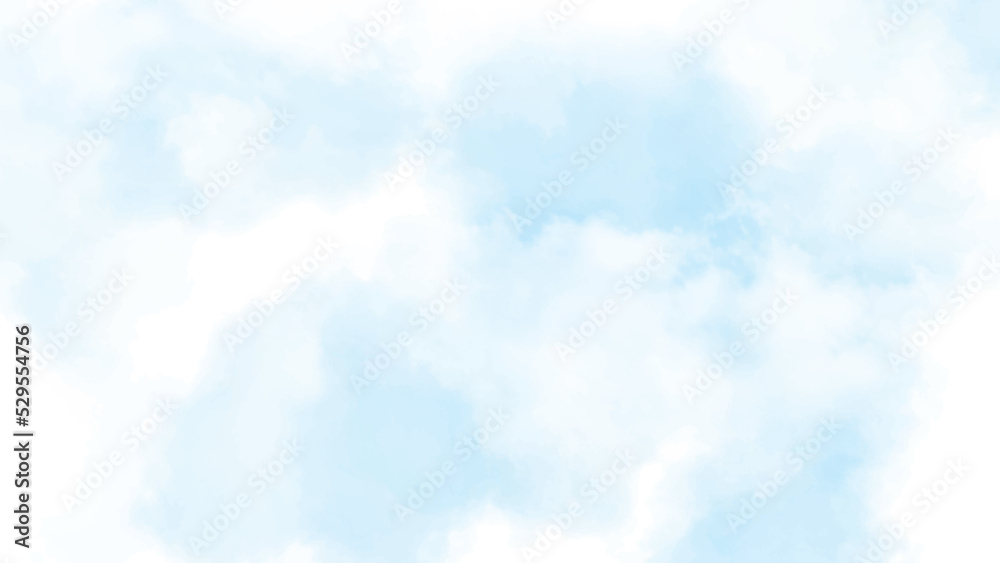 Clear blue sky background, clouds with background. Natural sky beautiful blue and white texture background