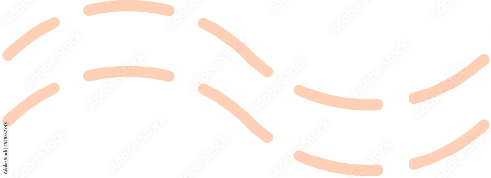 Obraz premium Minimal Curved Line Design.