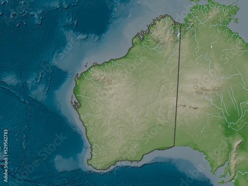 Western Australia, Australia. Wiki. No legend photo