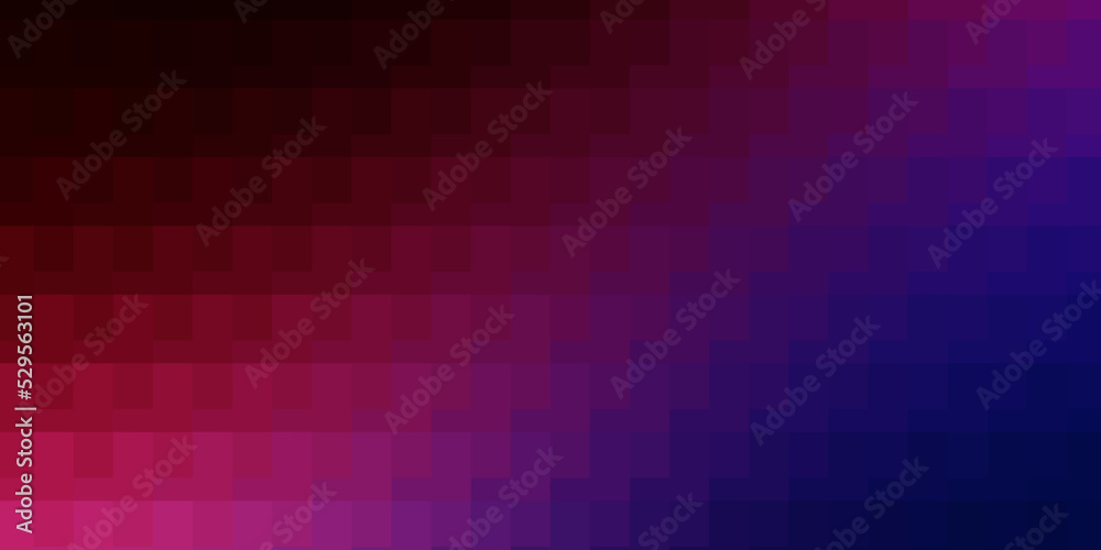 Light Blue, Red vector background in polygonal style.